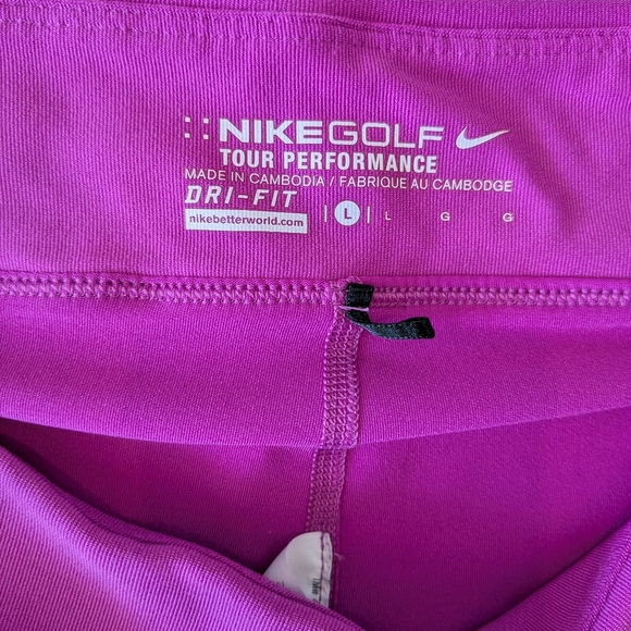 Nike Golf Tour Performance Dri-FIT Women's Athletic Skort Magenta Size Large - Picture 4 of 12